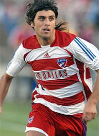 24 July 2007: FC Dallas midfielder Juan Toja makes a run during Superliga action at Pizza Hut Park in Frisco, TX.